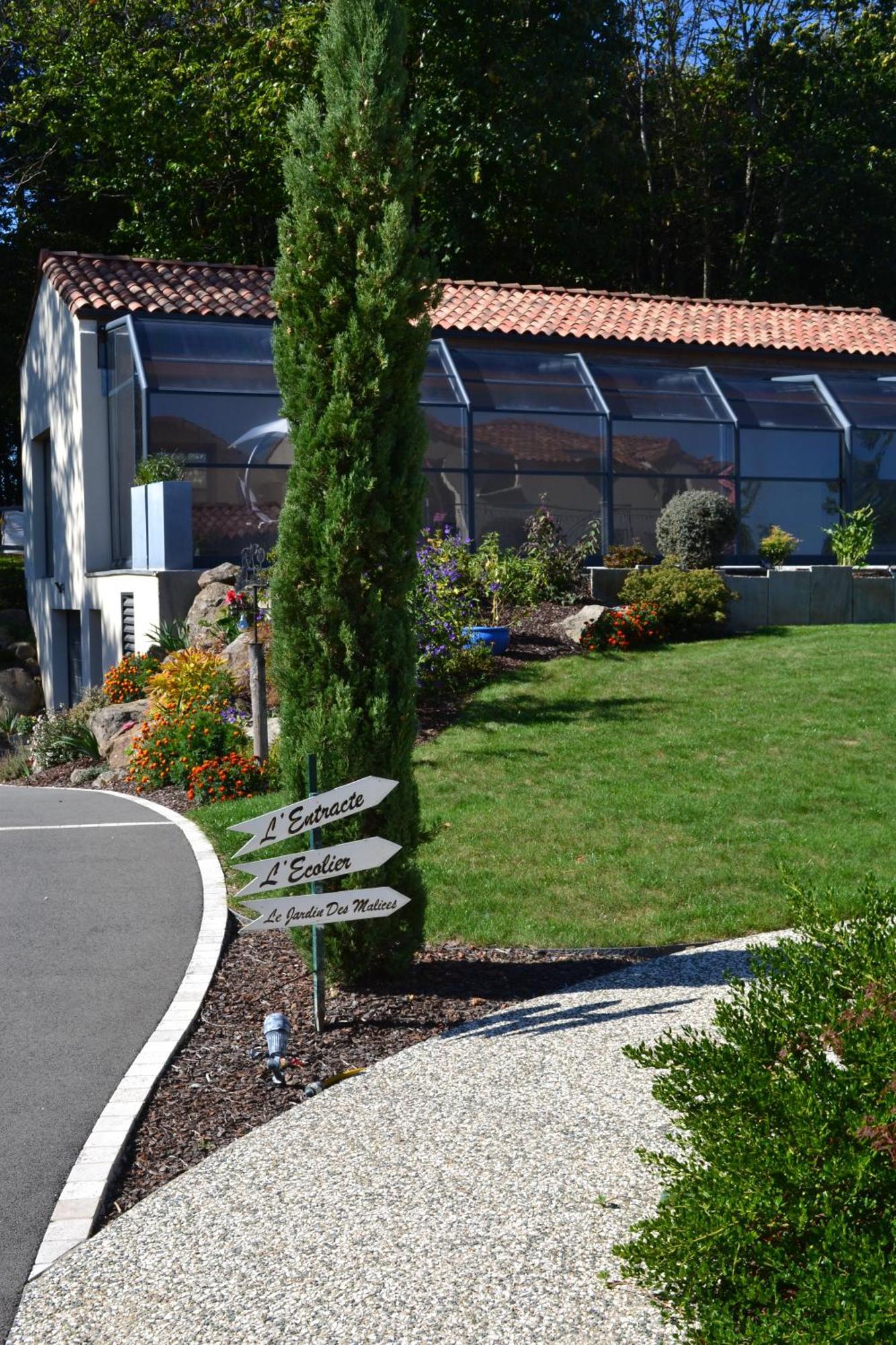 Gites De La Bibudiere Le Boupère Exteriör bild